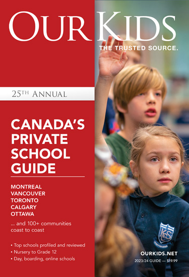 Canada's Private School Guide, 25th Annual Edition Cover